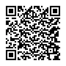 Codice QR per il numero di telefono +12142904353