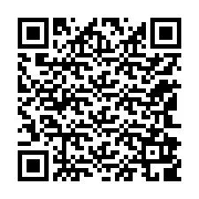 QR-Code für Telefonnummer +12142909156