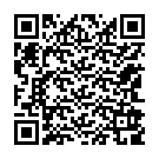 Código QR para número de teléfono +12142909857