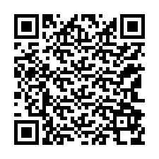 QR-koodi puhelinnumerolle +12142978350