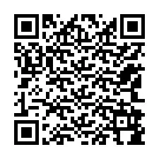 QR kód a telefonszámhoz +12142984407