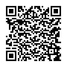 QR-koodi puhelinnumerolle +12142986246