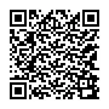 QR-code voor telefoonnummer +12142992174