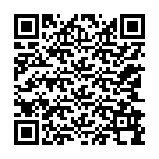 Código QR para número de teléfono +12142998189