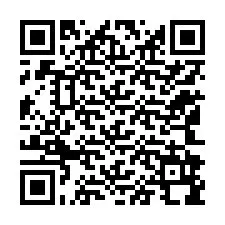 Codice QR per il numero di telefono +12142998406