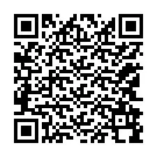 QR-код для номера телефона +12142998579