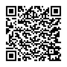 QR Code สำหรับหมายเลขโทรศัพท์ +12143021688