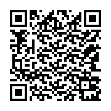 QR-koodi puhelinnumerolle +12143021689