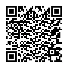 QR-Code für Telefonnummer +12143024147