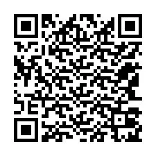 QR Code สำหรับหมายเลขโทรศัพท์ +12143025063