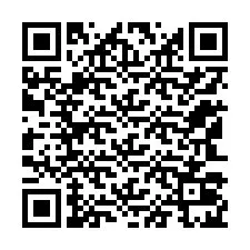 QR код за телефонен номер +12143025153