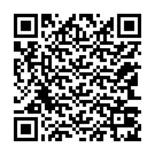 QR-Code für Telefonnummer +12143025919