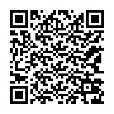 Kode QR untuk nomor Telepon +12143026421