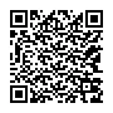 Kod QR dla numeru telefonu +12143026429