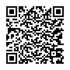 Kode QR untuk nomor Telepon +12143026828