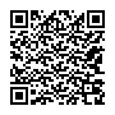 Kode QR untuk nomor Telepon +12143028037