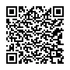 QR-koodi puhelinnumerolle +12143028283