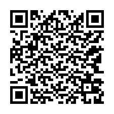 QR Code สำหรับหมายเลขโทรศัพท์ +12143029528