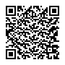 QR-код для номера телефона +12143029872