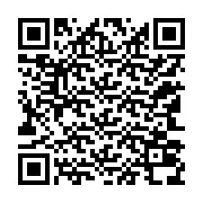 QR-code voor telefoonnummer +12143038348