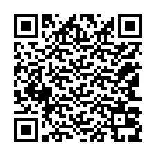 QR-koodi puhelinnumerolle +12143039599