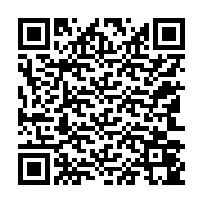電話番号のQRコード +12143045318