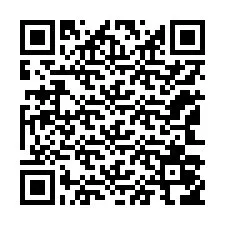 Código QR para número de teléfono +12143056745