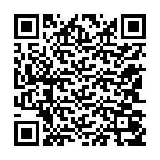 Código QR para número de telefone +12143057376