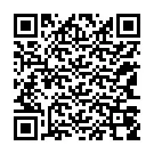 QR Code สำหรับหมายเลขโทรศัพท์ +12143058060