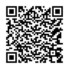 Kode QR untuk nomor Telepon +12143058081