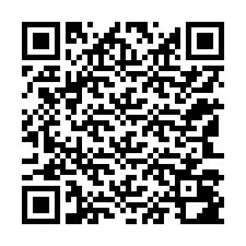 QR Code สำหรับหมายเลขโทรศัพท์ +12143082144