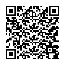 QR-koodi puhelinnumerolle +12143084594