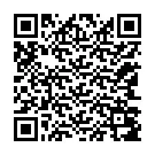 Código QR para número de teléfono +12143087689