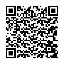 QR kód a telefonszámhoz +12143087702