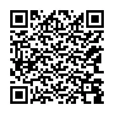 QR-koodi puhelinnumerolle +12143088109