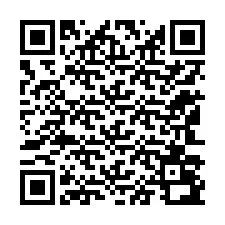 QR-koodi puhelinnumerolle +12143092756