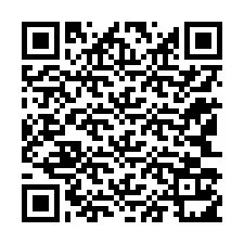 Kode QR untuk nomor Telepon +12143111332