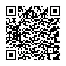 Código QR para número de telefone +12143116318