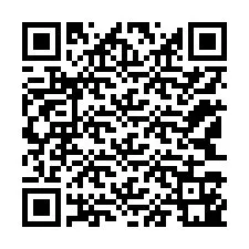 Código QR para número de teléfono +12143141031