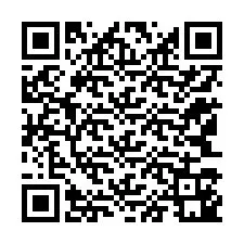 QR Code สำหรับหมายเลขโทรศัพท์ +12143141032