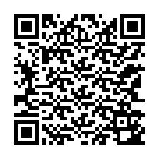 Código QR para número de teléfono +12143142664