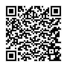 Código QR para número de telefone +12143142762