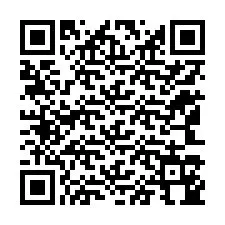 QR-code voor telefoonnummer +12143144402