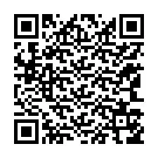 QR Code สำหรับหมายเลขโทรศัพท์ +12143156502