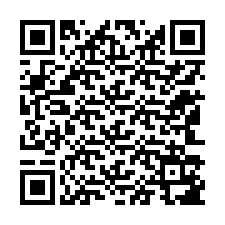 Código QR para número de teléfono +12143187616