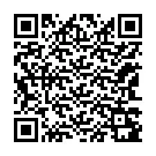 QR-koodi puhelinnumerolle +12143281455