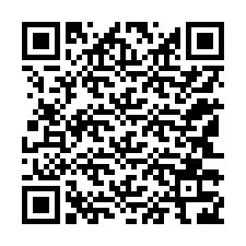 QR-koodi puhelinnumerolle +12143326774