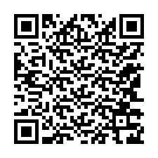 QR-Code für Telefonnummer +12143326776