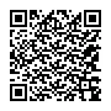 QR-koodi puhelinnumerolle +12143344073