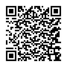 Kode QR untuk nomor Telepon +12143344074